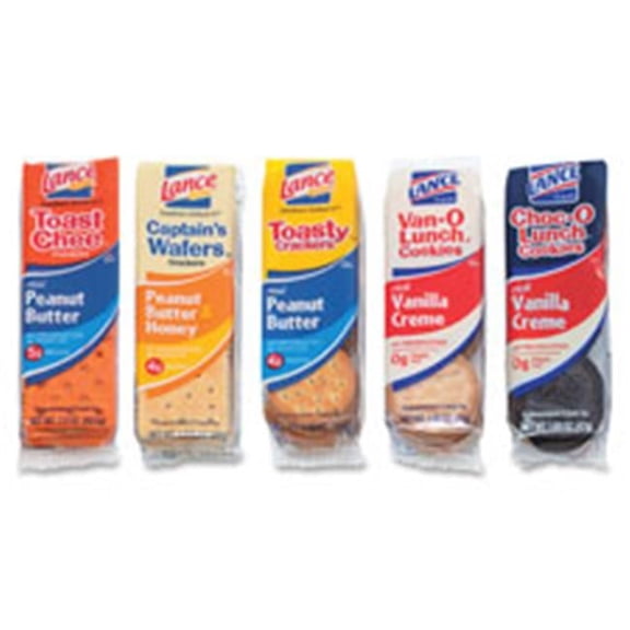 Crackers-Cookies Snack Packs, 1.4 oz.-1.65 oz., Assorted