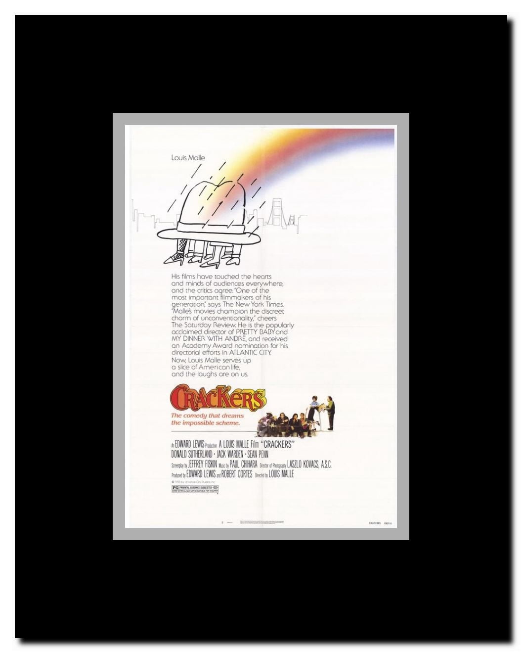 Crackers Framed Movie Poster