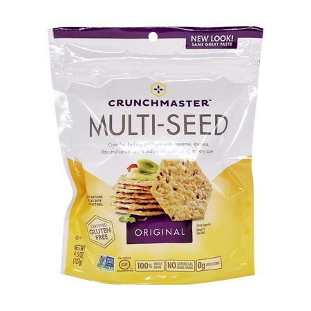 Crackers Multi-Seed Original, 4.5oz (Pack of 12)