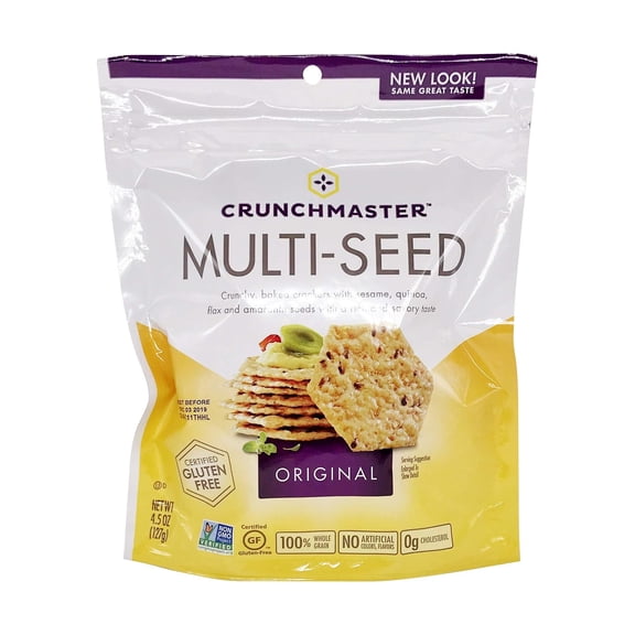 Crackers Multi-Seed Original, 4.5oz (Pack of 12)