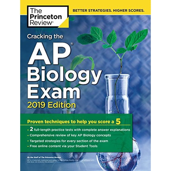 Pre-Owned Cracking The Ap Biology Exam, 2019 Edition (College Test Preparation) Paperback
