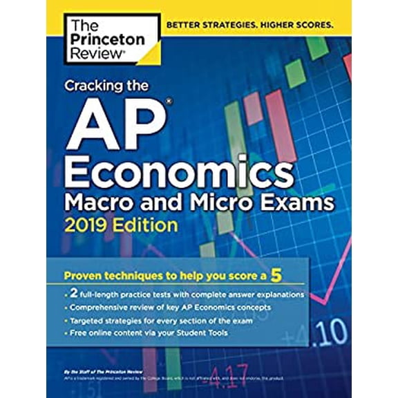 Pre-Owned Cracking the AP Economics Macro & Micro Exams, 2019 Edition: Practice Tests & Proven Techniques to Help You Score a 5 (Paperback) 1524758027 9781524758028