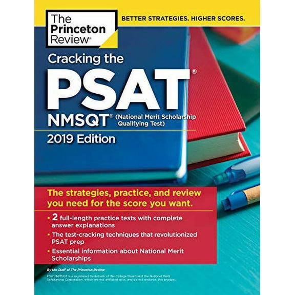 Pre-Owned Cracking the PSAT/NMSQT with 2 Practice Tests, 2019 Edition : The Strategies, Practice, and Review You Need for the Score You Want (Paperback) 9780525567875