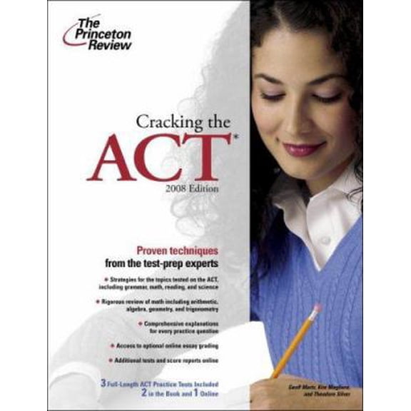 Pre-Owned Cracking the ACT, 2008 Edition (College Test Preparation) (Paperback) 0375766340 9780375766343