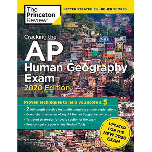 Pre-Owned Cracking the AP Human Geography Exam, 2020 Edition (College Test Preparation) Paperback