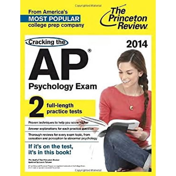 Pre-Owned Cracking the AP Psychology Exam, 2014 Edition (College Test Preparation) (Paperback) 0804124264 9780804124263
