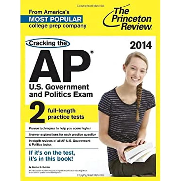 Pre-Owned The Princeton Review Cracking the Ap U.s. Government & Politics Exam 2014 (Paperback) 0804124310 9780804124317