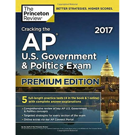 Pre-Owned Cracking the AP U.S. Government & Politics Exam 2017, Premium Edition (College Test Preparation) (Paperback) 1101920017 9781101920015