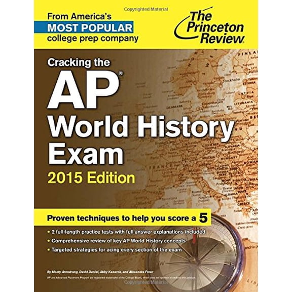 Pre-Owned Cracking the AP World History Exam 2015 (College Test Preparation) (Princeton Review) Paperback
