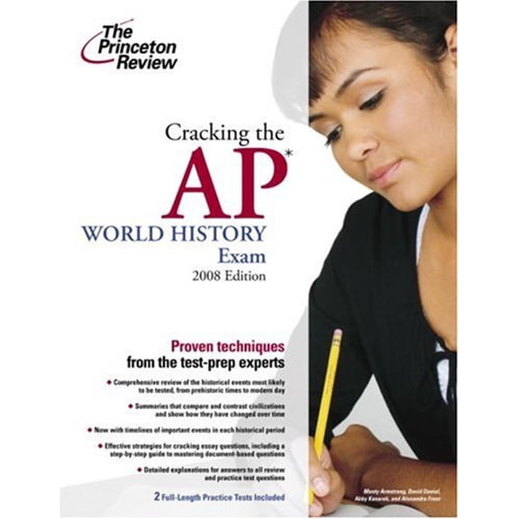 Pre-Owned Cracking the AP World History Exam, 2008 Edition (College Test Preparation) (Paperback) 0375428526 9780375428524