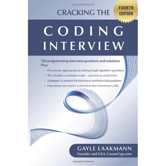 Pre-Owned Cracking the Coding Interview: 150 Programming Interview Questions and Solutions (Paperback) 145157827X 9781451578270