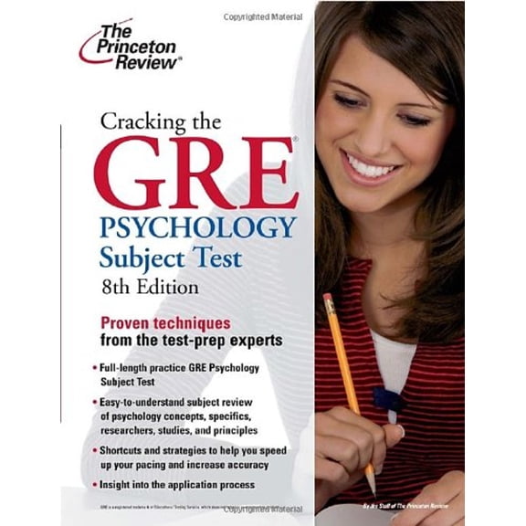 Pre-Owned Cracking the GRE Psychology Subject Test