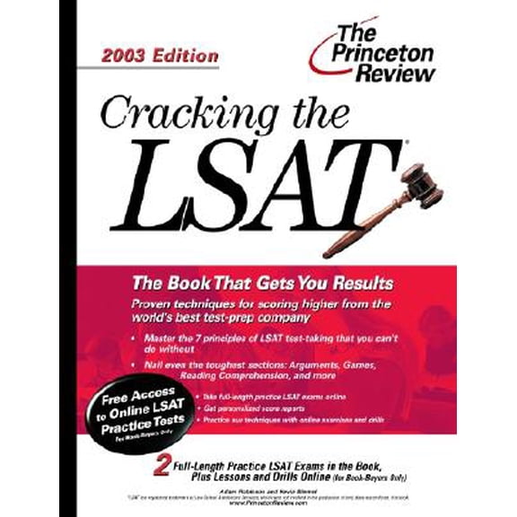 Pre-Owned Cracking the LSAT, 2003 Edition (Graduate Test Prep) (Paperback) 0375762515 9780375762512