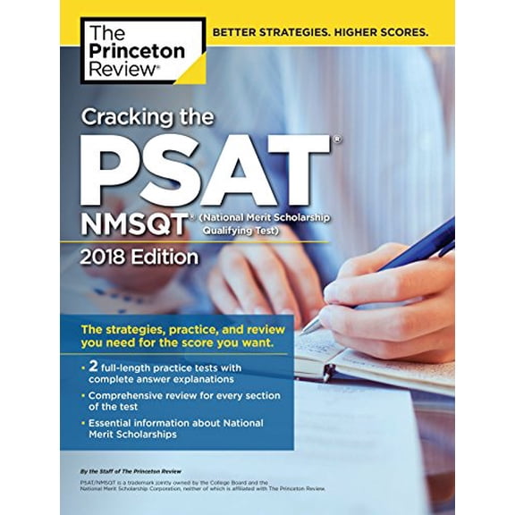 Pre-Owned Cracking the PSAT/NMSQT with 2 Practice Tests, 2018 Edition: The Strategies, Practice, and Review You Need for the Score You Want College Test Preparation Paperback The Princeton Review
