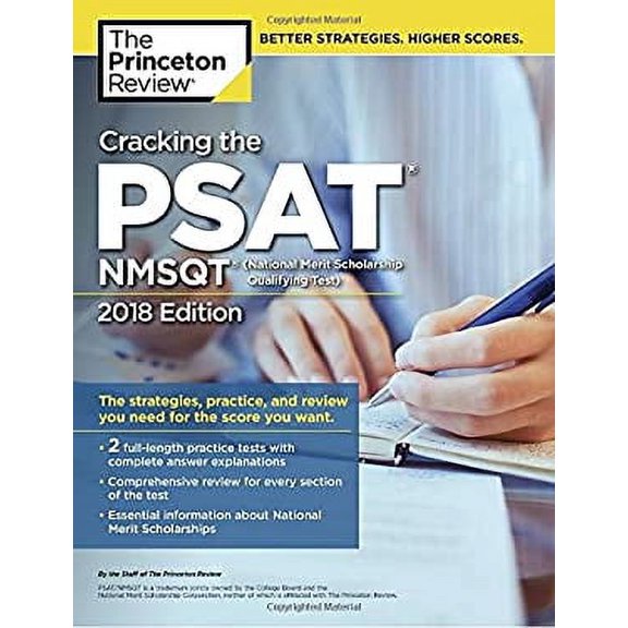 Pre-Owned Cracking the PSAT/NMSQT with 2 Practice Tests, 2018 Edition: The Strategies, Practice, and Review You Need for the Score You Want College Test Preparation Paperback The Princeton Review