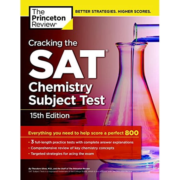 Pre-Owned Cracking the SAT Chemistry Subject Test, 15th Edition (College Test Preparation) (Paperback) 0804125686 9780804125680