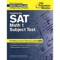 thumbnail image 1 of Pre-Owned Cracking the SAT Math 1 Subject Test (College Test Preparation) (Paperback) 0804125589 9780804125581, 1 of 1