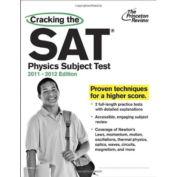 Pre-Owned Cracking the SAT Physics Subject Test, 2011-2012 Edition (College Test Preparation) (Paperback) 0375428135 9780375428135