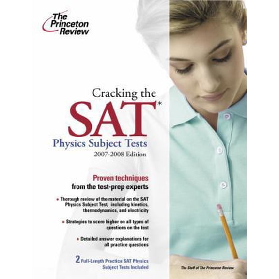 Pre-Owned Cracking the SAT Physics Subject Test, 2007-2008 Edition (College Test Preparation) (Paperback) 0375765948 9780375765940
