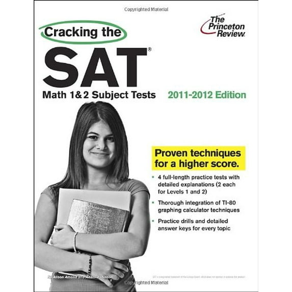 Pre-Owned Princeton Review: Cracking the SAT Math 1 & 2 Subject Tests (Paperback) 0375428127 9780375428128