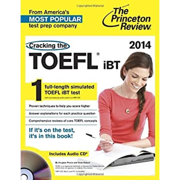 Pre-Owned Cracking the TOEFL iBT with Audio CD, 2014 Edition (College Test Preparation) (Paperback) 030794560X 9780307945600