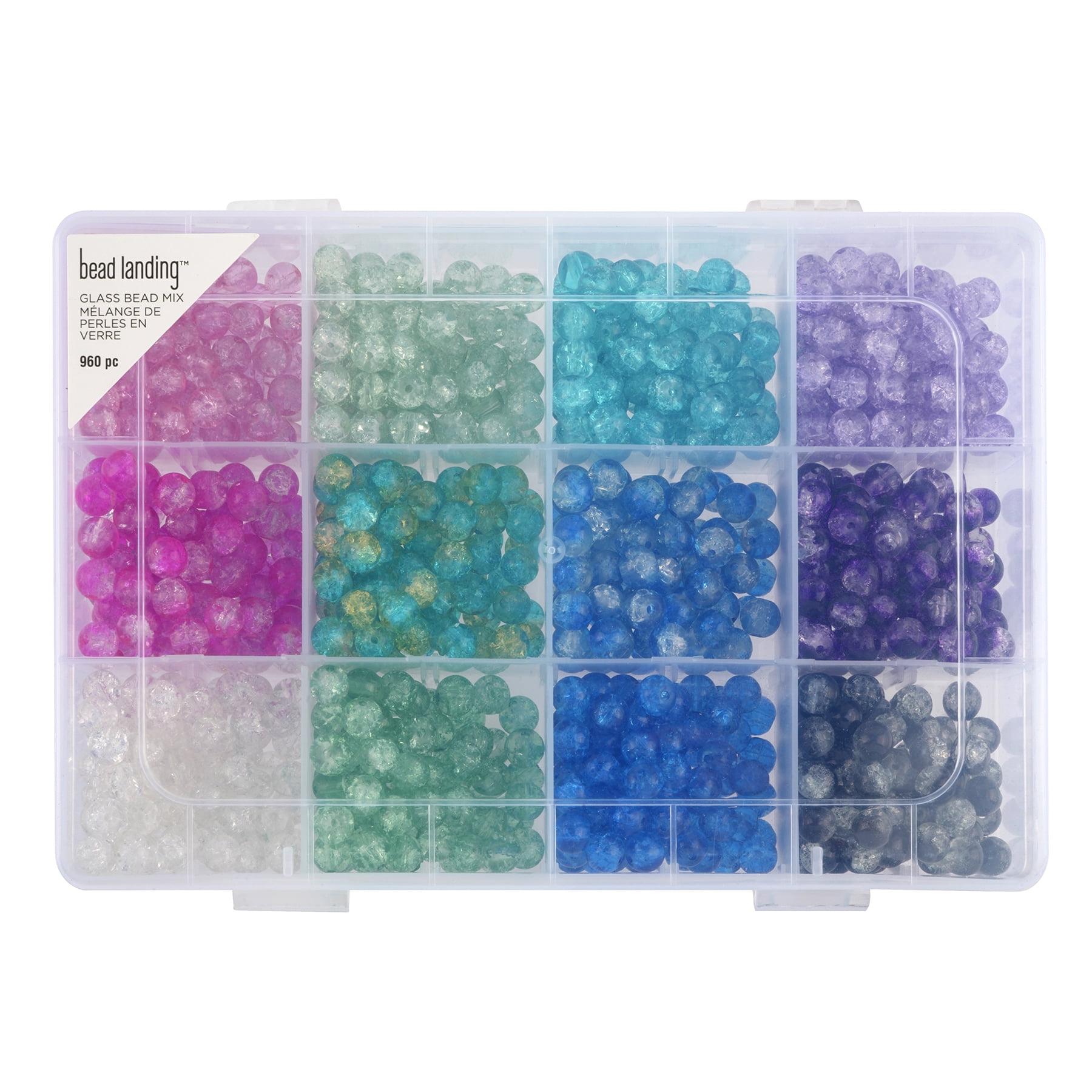 Crackle Glass Beads - 8mm by Bead Landing 960 pc