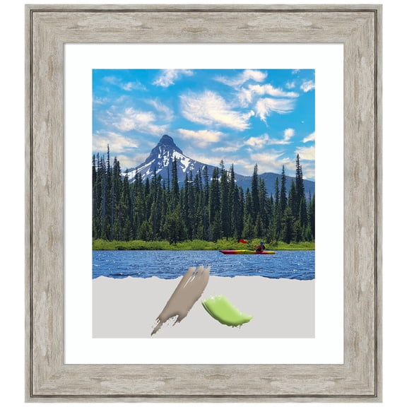 Crackled Metallic Picture Frame, Photo Frame, Art Frame