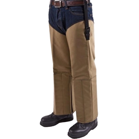 Crackshot Corporation R-3972 Snake Chapz Khaki Tan-Nylon - Regular