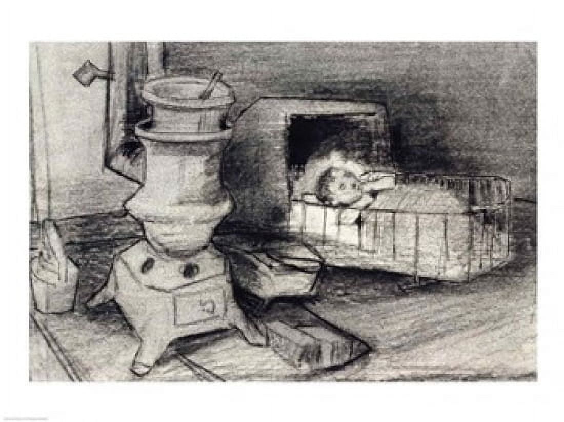 Cradle Canvas Art - Vincent Van Gogh (24 x 18)