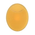 thumbnail image 1 of Cradle Cap Brush, Reusable Silicone Massage Brush, Soft Silicone Scrubbers Exfoliator Brush, Shampoo Scalp Scrubber for Hair Care and Body Care Exfoliate And Massage,Yellow, 1 of 2