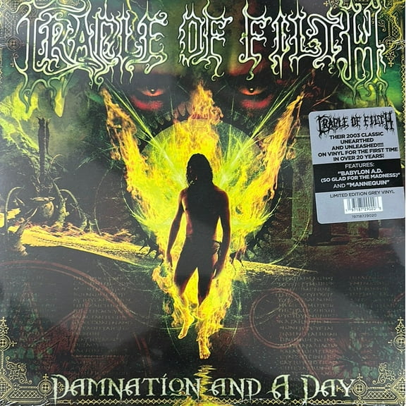 Cradle Of Filth - Damnation And A Day (Limited Edition, Indie Exclusive, Grey Colored Vinyl) (2 Lp's) - Vinyl