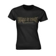 thumbnail image 1 of Cradle Of Filth T Shirt Nymph Band Logo new Official Womens Skinny Fit Black, 1 of 3