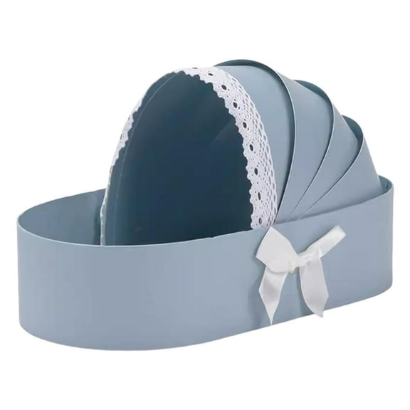 Cradle Shape Celebration Box For Flower Arrangements Wedding Gifts Wrapping