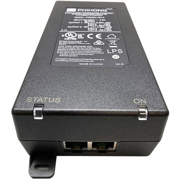 CradlePoint PoE Injector, 90W - 57 V DC, 1.60 A Output - 90 W