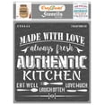 thumbnail image 1 of CrafTreat Authentic Kitchen Stencil for Painting and Crafting - 12"x12", 1 of 7