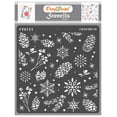 thumbnail image 1 of CrafTreat Christmas Winter Stencil for Painting and Crafting - 6"x6", 1 of 7