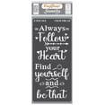 thumbnail image 1 of CrafTreat Find Yourself Stencil for Painting and Crafting - 4"x8", 1 of 7