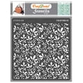 thumbnail image 1 of CrafTreat Foliage1 Stencil for Painting and Crafting - 6"x6", 1 of 8
