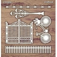 thumbnail image 1 of CrafTreat Gate And Fence Laser Cut Chipboard for Crafts- 5.5x6 Inches, 1 of 3
