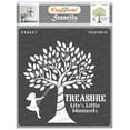 thumbnail image 1 of CrafTreat Life's Little Moments Stencil for Painting and Crafting - 12"x12", 1 of 7