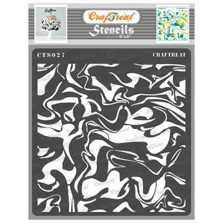 CrafTreat Star Stencils for painting on Wood, Canvas, Paper