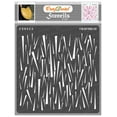 thumbnail image 1 of CrafTreat Shards Stencil for Painting and Crafting - 6"x6", 1 of 8