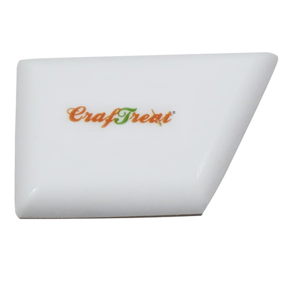 CrafTreat Teflon Bone Folder and Scoring Tool - Ergo Square - Paper Scorer for Paper Crafting, Origami, Bookbinding and Scrapbooking