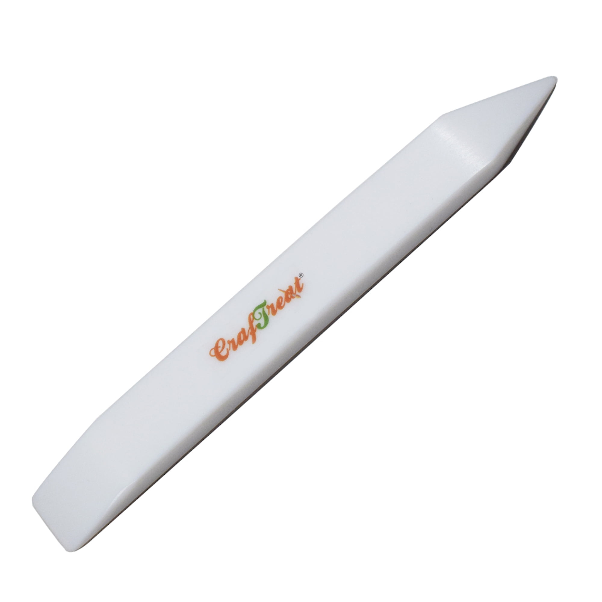 CrafTreat Teflon Bone Folder and Scoring Tool - Large - Paper Scorer for Paper Crafting, Origami, Bookbinding and Scrapbooking