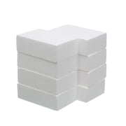 Crafare 8 Pack Craft Foam Blocks 8X4X2 inch Polystyrene Brick Rectangle for Arts,School Modeling Projects Sculptures,DIY,Floral Arrangements,Party Table Centerpieces
