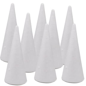Styrofoam Craft Cones for DIY Projects