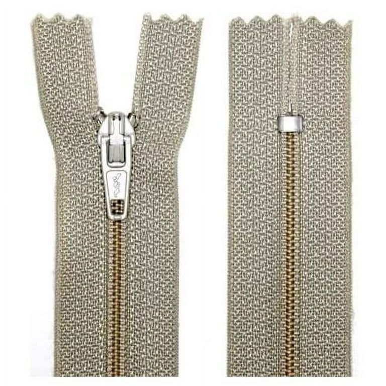 Craft 14 Zippers For Sewing, Plastic Zippers For Bags And Purses, Handbag  Zippers, Dress Zipper - Multipurpose Sewing Zippers - London Fog, 25 Pack