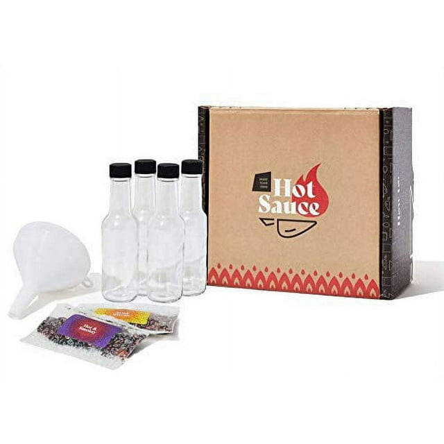 Craft A Brew Hot Sauce Making Kit DIY Homebrew Set for Spicy Sauces