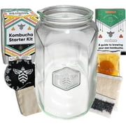 Craft A Brew Kombucha Starter Kit | 1 Gallon | Complete Home Brewing Kit with SCOBY Culture Claim Card