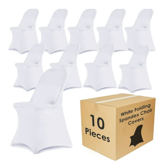 Craft And Party- 10- 100 Pcs Spandex Chair Cover for Dinning Wedding Party Event